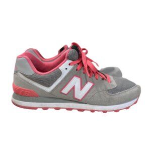 New Balance Womens Classic 574 Pink Running Jogging Sneakers Size 9.5